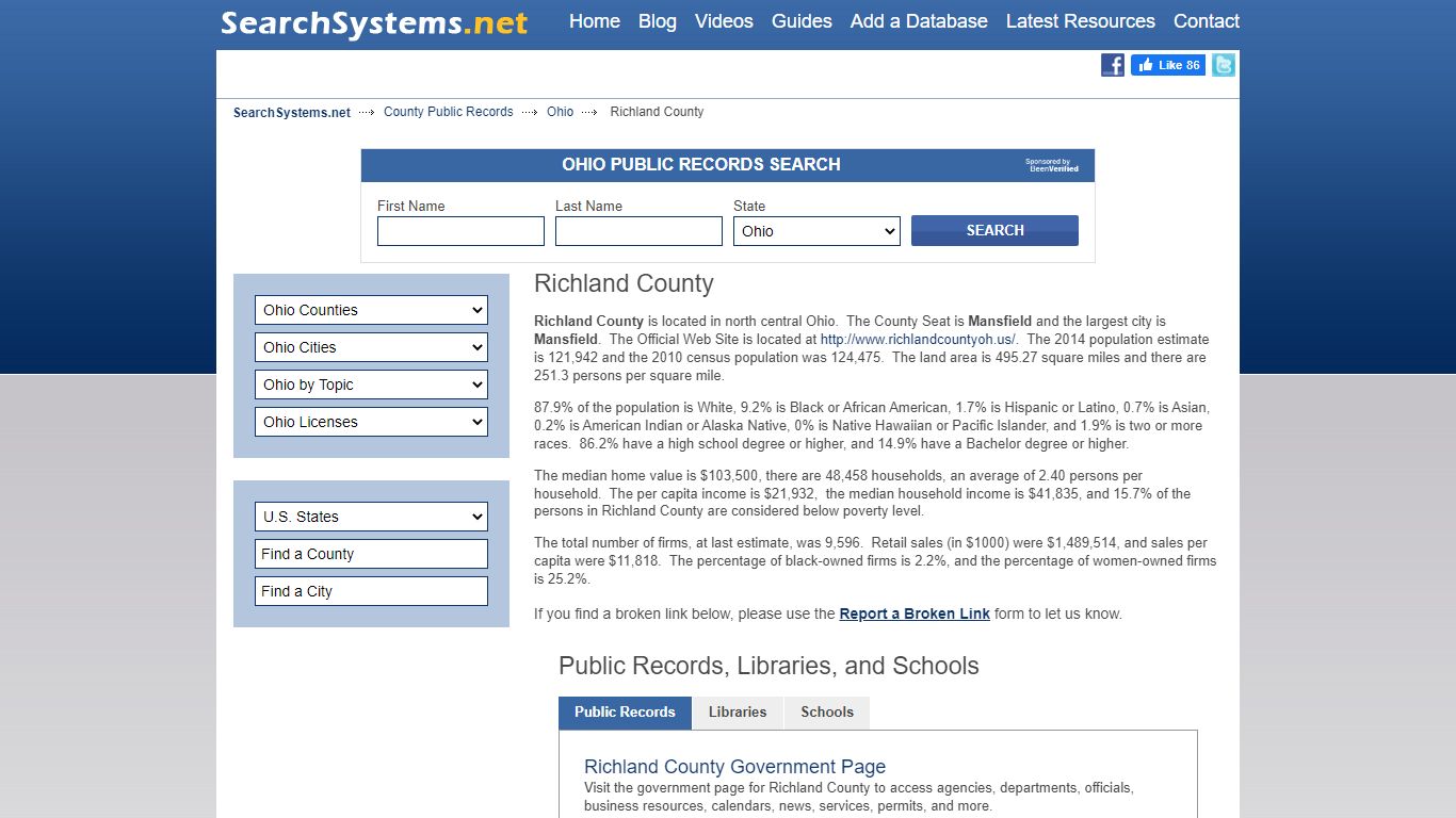 Richland County Criminal and Public Records